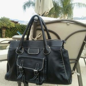 Chloe big leather handle bag stachel